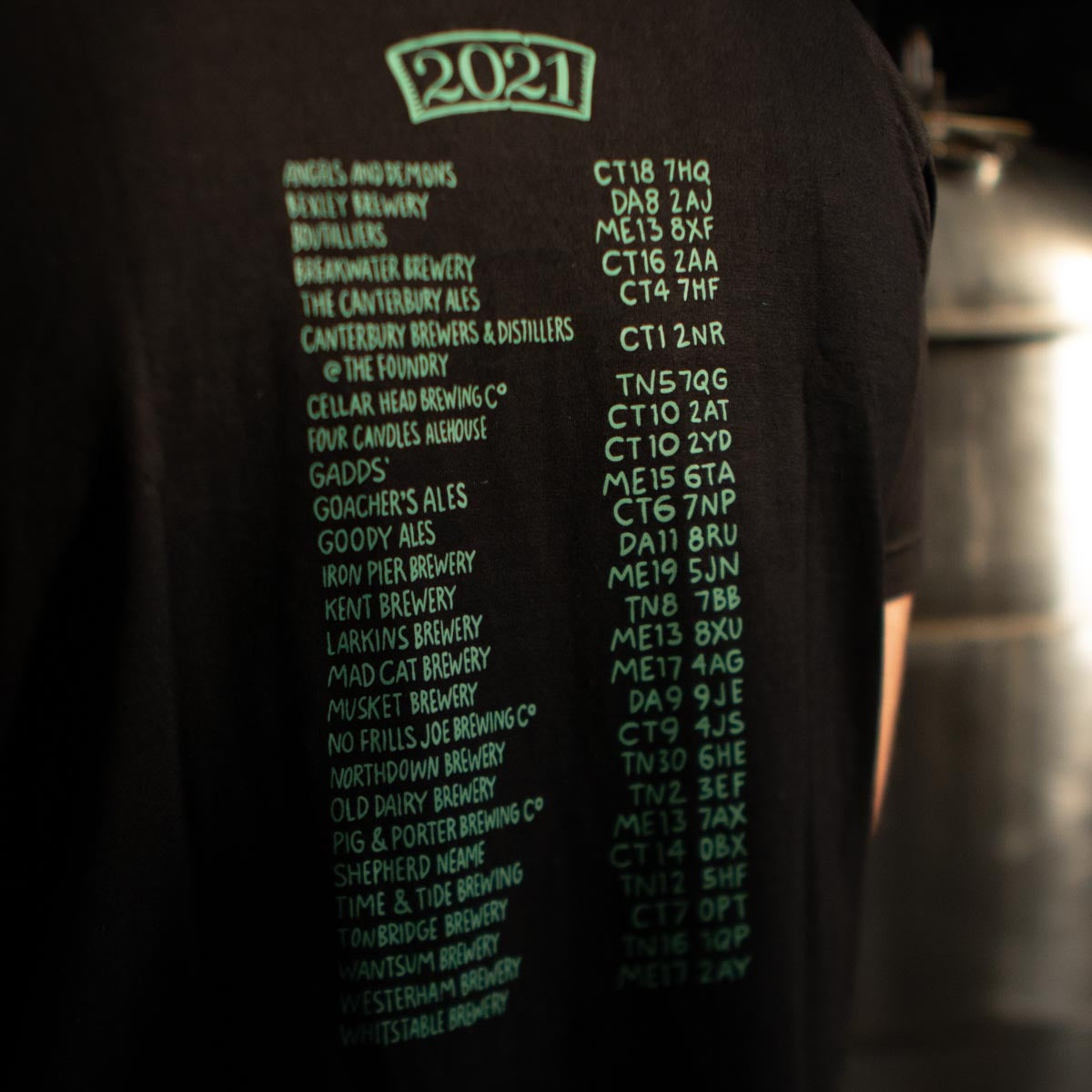 Merch | T-Shirt | Green Hop 2021