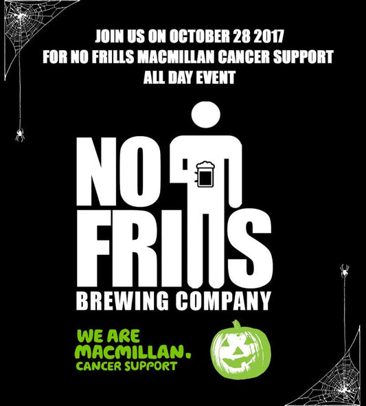 No Frills Macmillan Cancer Support Event - 28 October 2017
